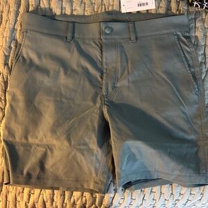 Outdoor Voices Olive Green Tech Twill Short